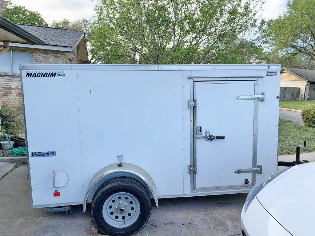 Cargo Trailer - 5x10 With Ramp