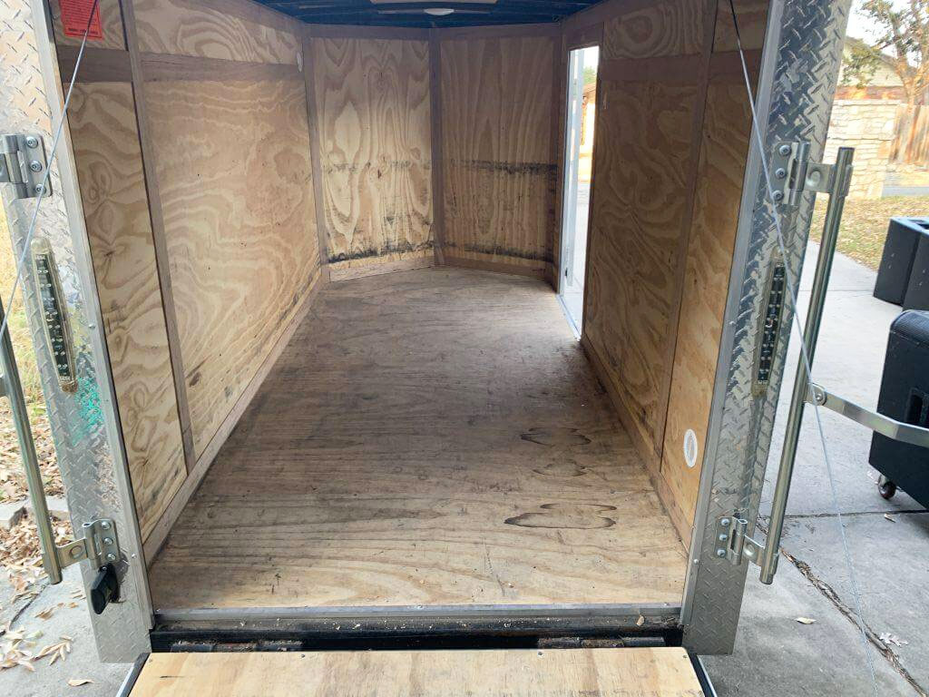 Cargo Trailer - 5x10 With Ramp