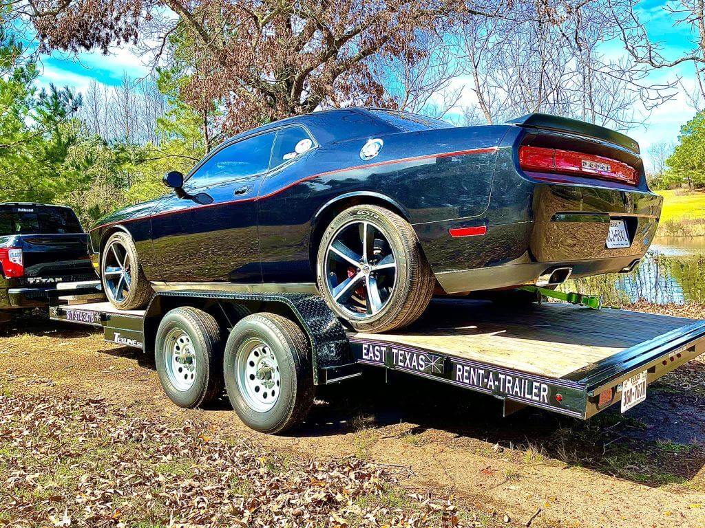 Car Hauler - 18' With Electric Winch