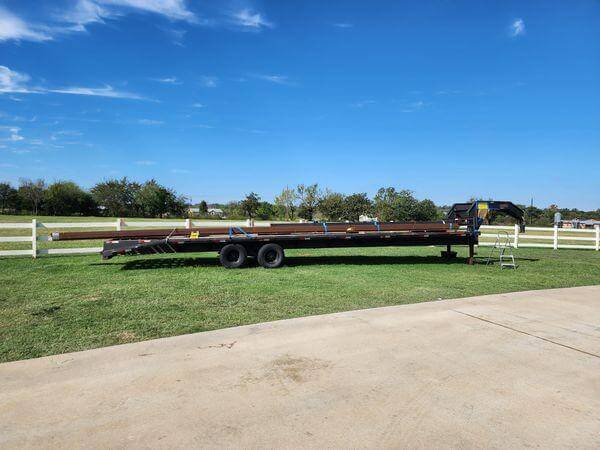 Equipment Trailer - 36 x 102 Gooseneck Dovetail