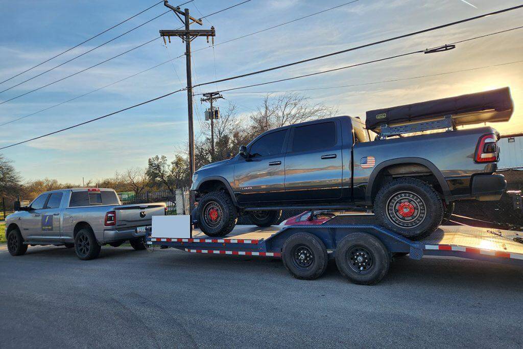 Car Hauler - 24FT Steel Deck Buggy Hauler Equipment