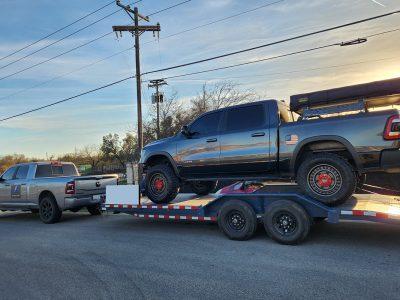 Car Hauler - 24FT Steel Deck Buggy Hauler Equipment