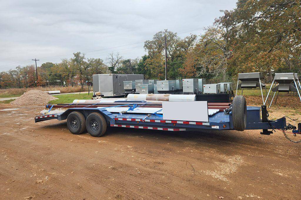 Car Hauler - 24FT Steel Deck Buggy Hauler Equipment