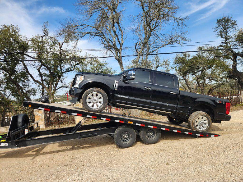 Equipment Trailer - 22 ft Tilt Deckover