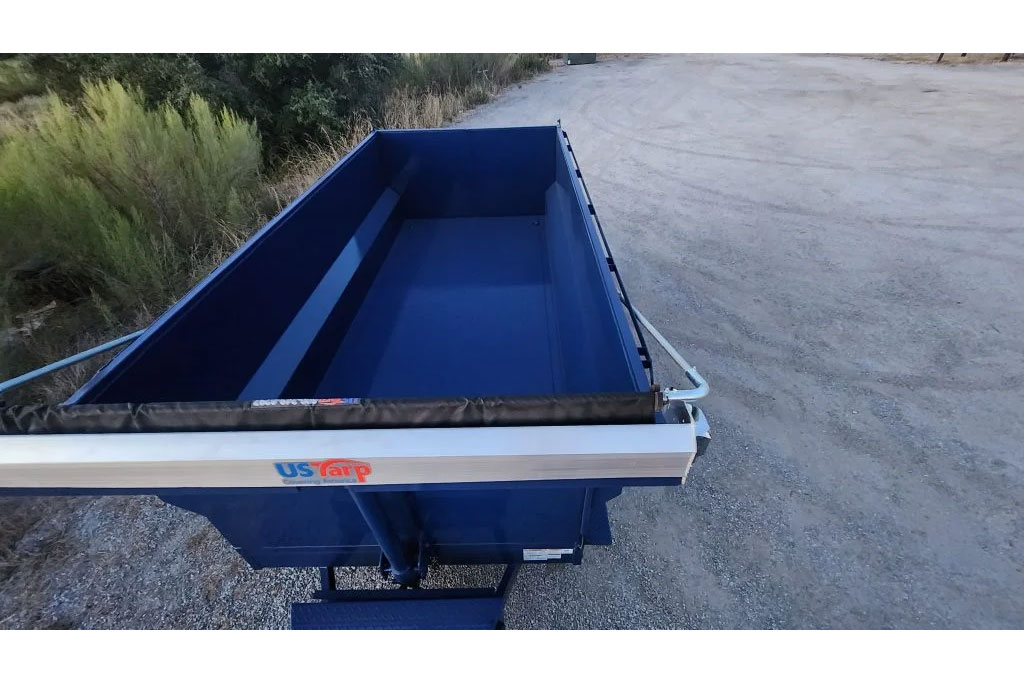 Dump Trailer - 16x7x4 w/ Automatic Tarp, Spreader Gate