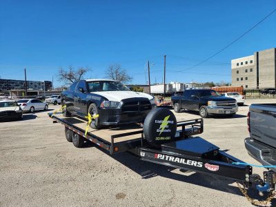 Equipment Trailer - 22 ft Tilt Deckover