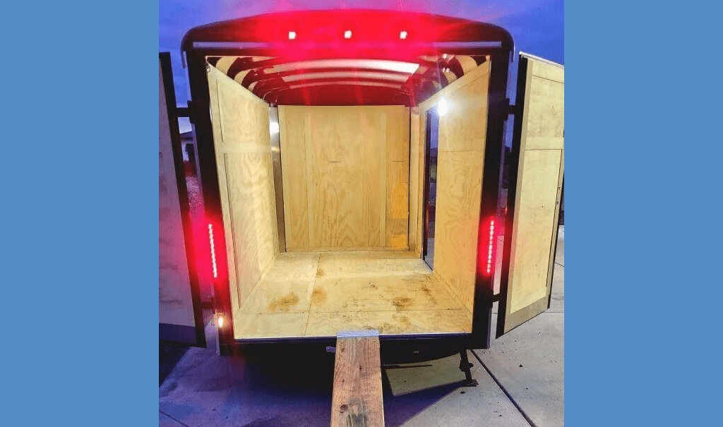 Cargo Trailer - 6x10 ft Enclosed