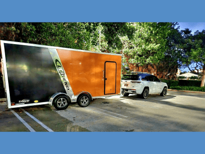 Cargo Trailer - Super Lite 20ft Enclosed Aluminum trailer