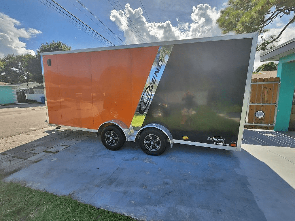 Cargo Trailer - Super Lite 20ft Enclosed Aluminum trailer