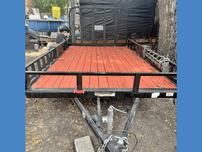 Utility Trailer - 12 ft With Sides and ATV Ramps