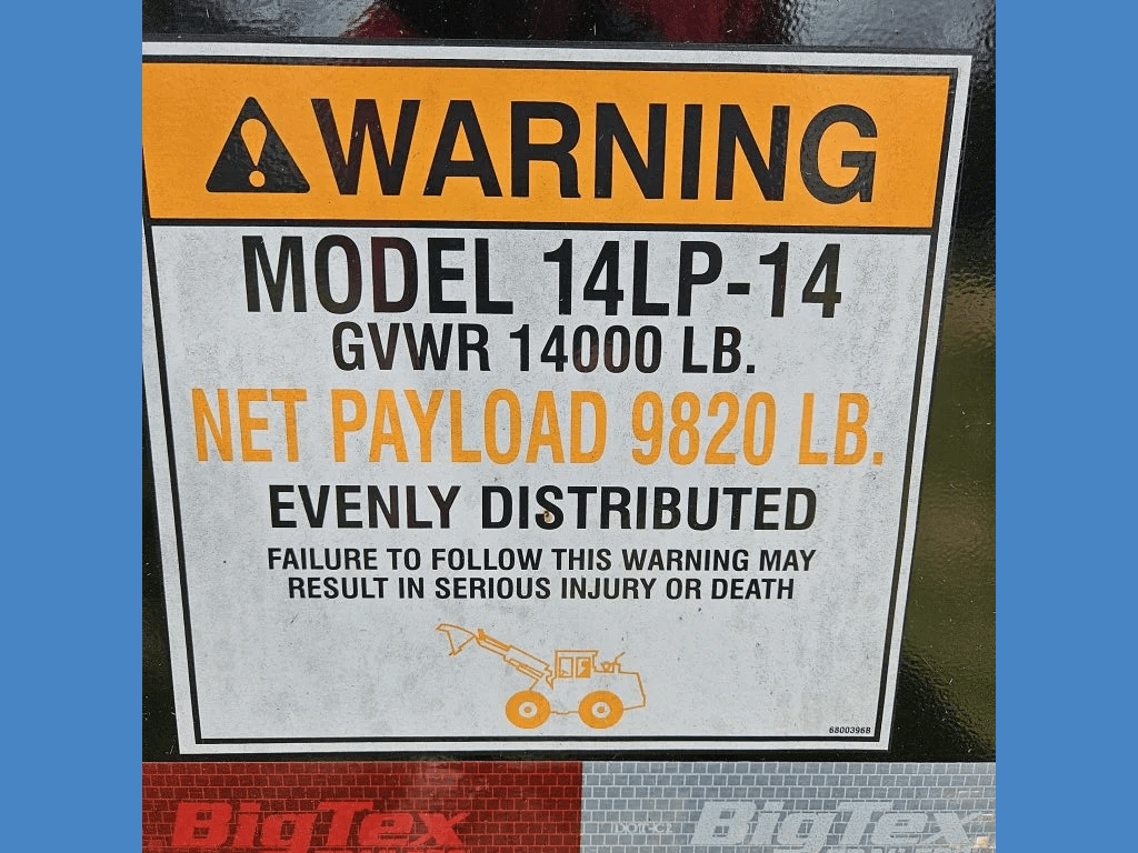 Dump Trailer - Big Tex 14 Foot