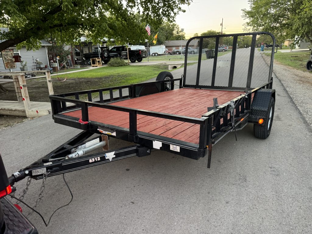 Utility Trailer - 12 ft With Sides and ATV Ramps