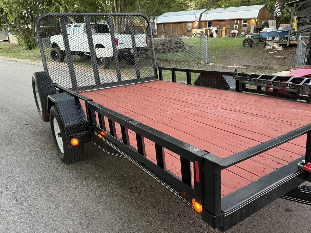Utility Trailer - 12 ft With Sides and ATV Ramps