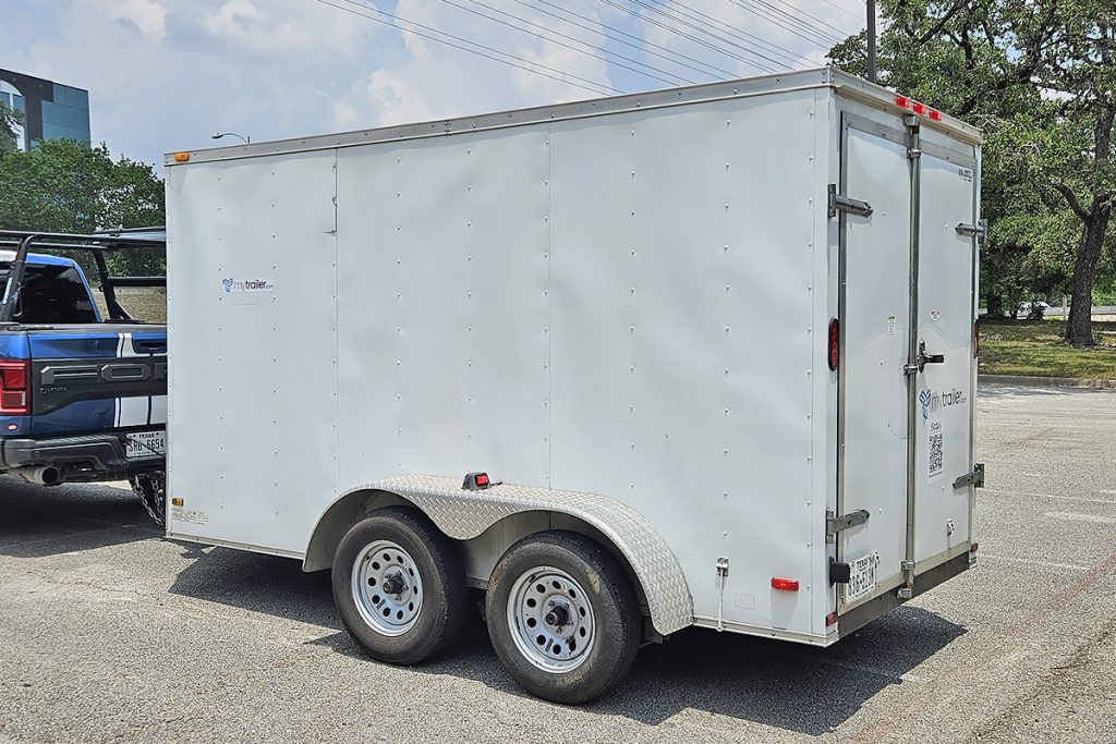 Cargo Trailer - 6x12 Enclosed, North Austin