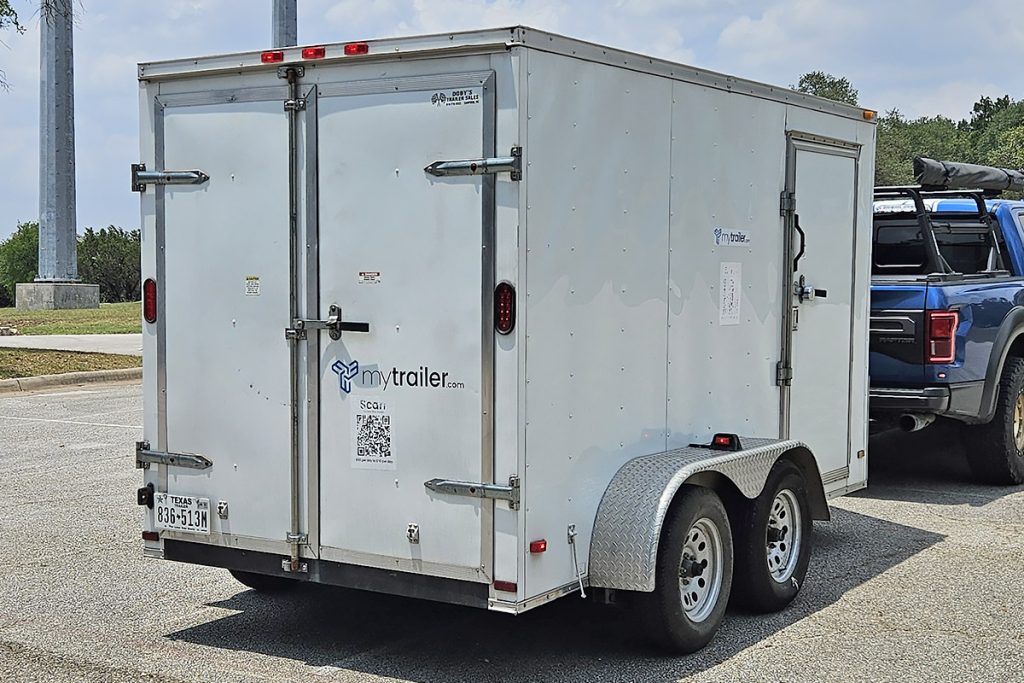 Cargo Trailer - 6x12 Enclosed, North Austin