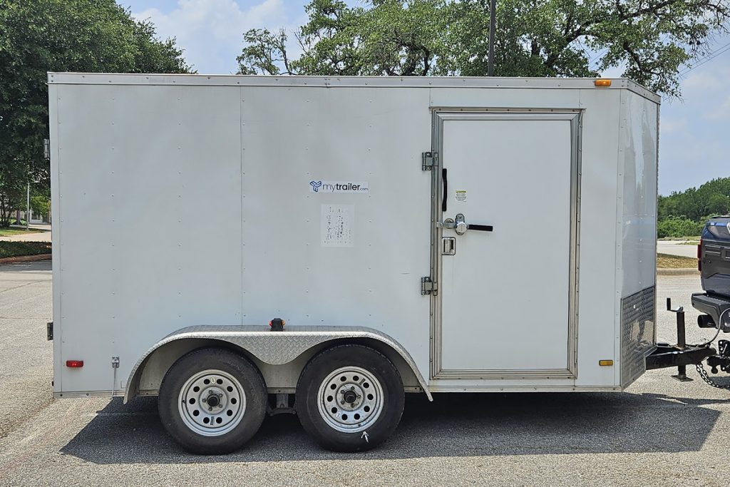 Cargo Trailer - 6x12 Enclosed, North Austin