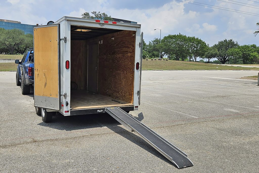Cargo Trailer - 6x12 Enclosed, North Austin