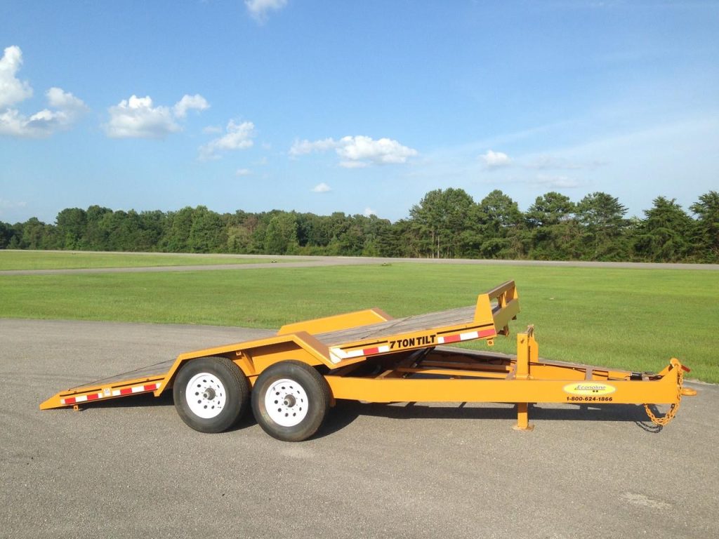 Equipment Trailer - Tilt Bed