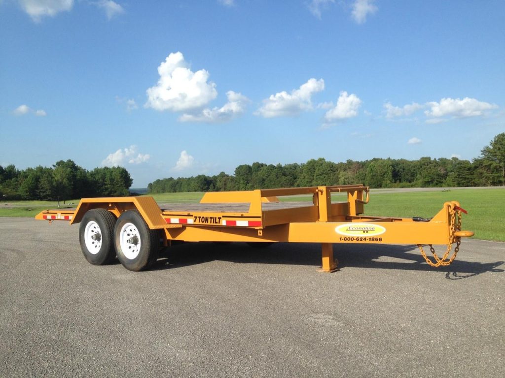 Equipment Trailer - Tilt Bed