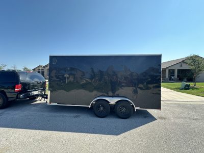 Cargo Trailer - 7x16 Enclosed
