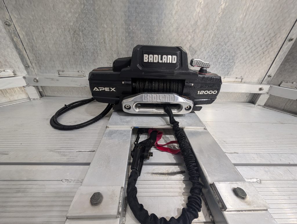 Car Hauler - Aluma 8218 Aluminum Tilt Trailer with Winch