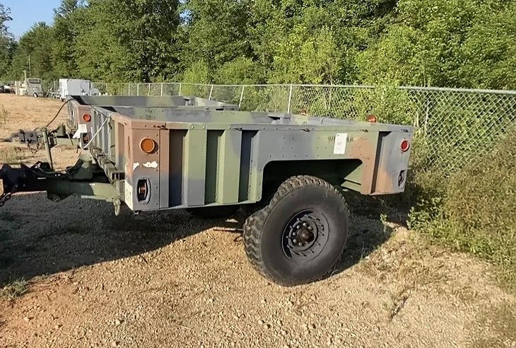 Utility Trailer - The Camo Trailer- Silver Eagle M1101