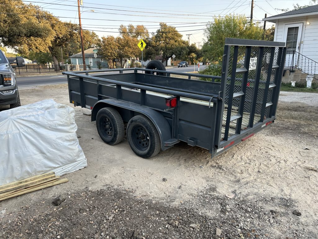 Utility Trailer - 12 ft High Wall