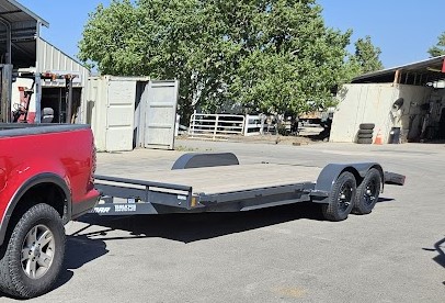 Car Trailer - Flat Bed Trailer, 20 ft