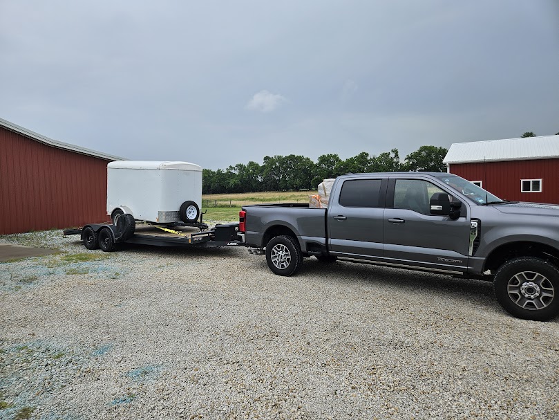 Car Trailer - Flat Bed Trailer, 20 ft