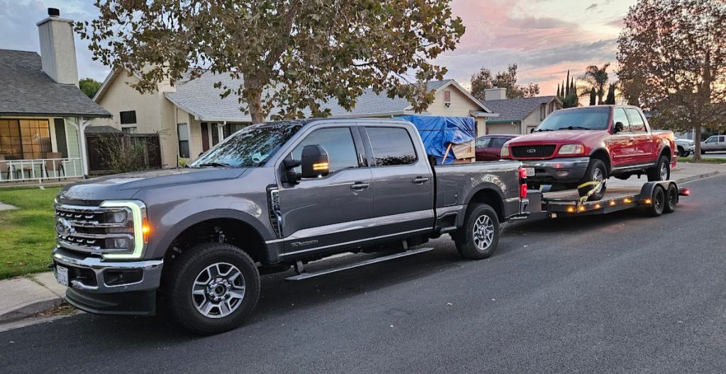 Car Trailer - Flat Bed Trailer, 20 ft