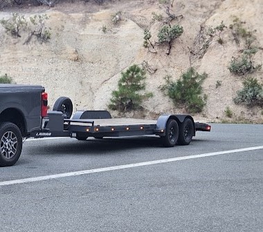 Car Trailer - Flat Bed Trailer, 20 ft