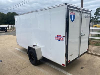 Cargo Trailer - 6 X 12 V-Nose Enclosed