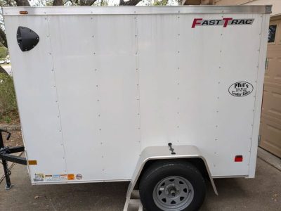 Cargo Trailer - 2025 Wells Cargo 5x8 V-Nose