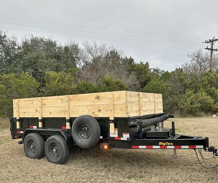 Dump Trailer - BigTex 14LD 7x14 Bumper Pull
