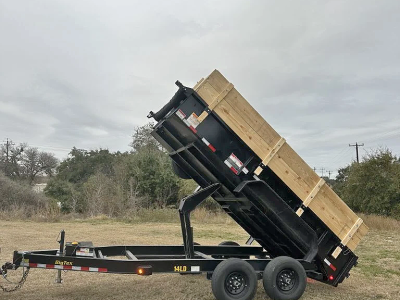 Dump Trailer - BigTex 14LD 7x14 Bumper Pull