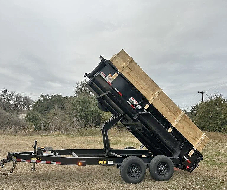Dump Trailer - BigTex 14LD 7x14 Bumper Pull