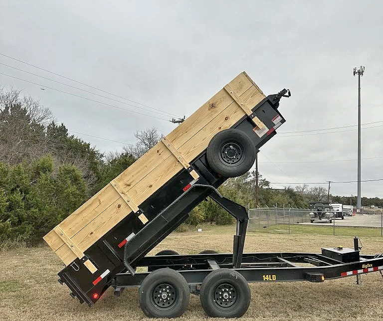Dump Trailer - BigTex 14LD 7x14 Bumper Pull