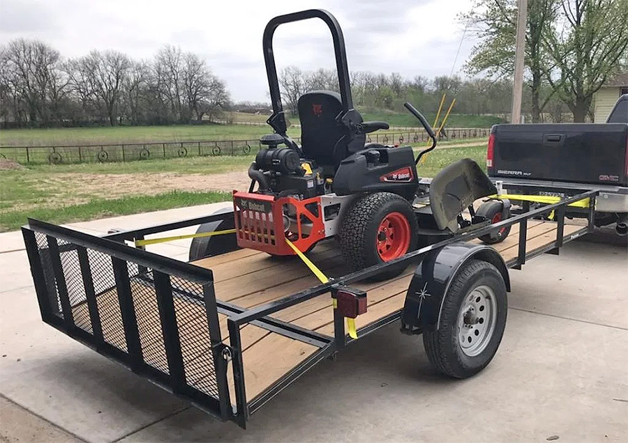 Utility Trailer - 6'4"x12