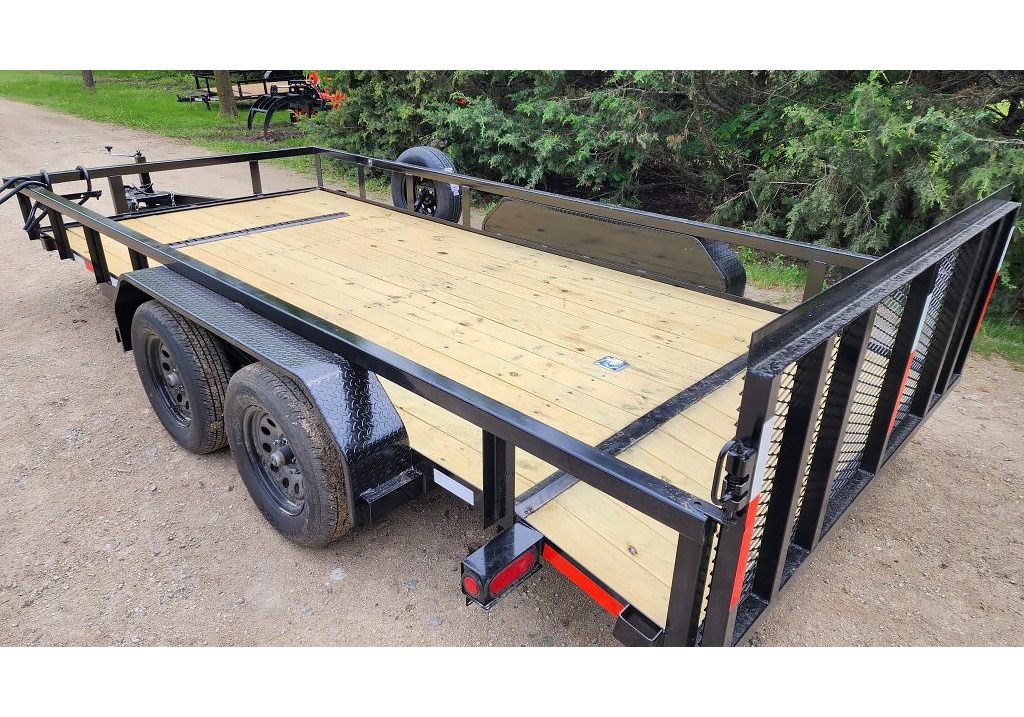 Utility Trailer - 83" x 16' With Ramp