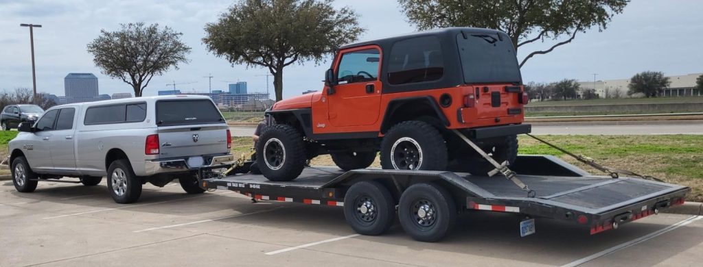 Car Trailer - 102×20 Open