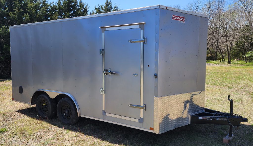 Cargo Trailer - Commander 8x16x6.5 Enclosed