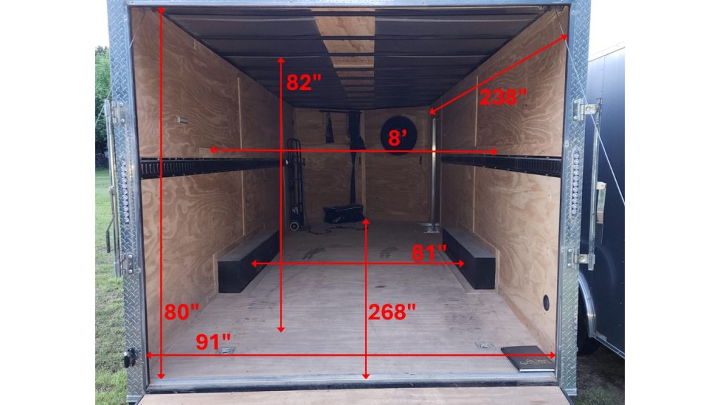 Cargo Trailer - Deep South 8.5x20x7