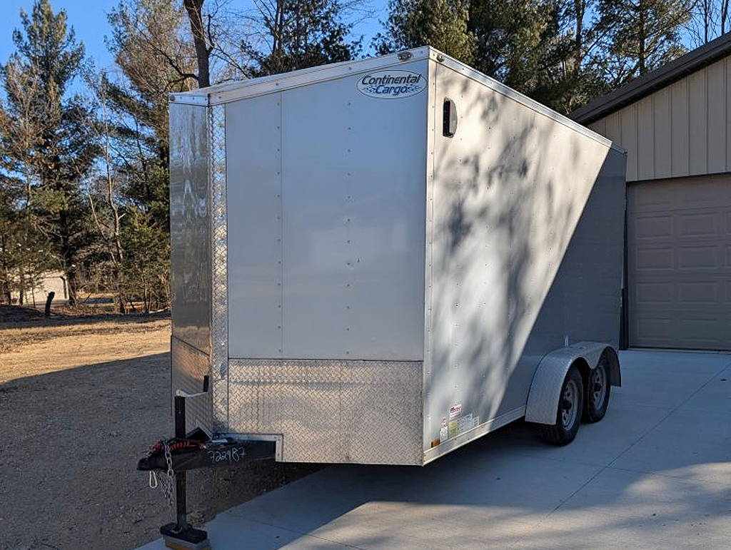 7x14 Enclosed Trailer