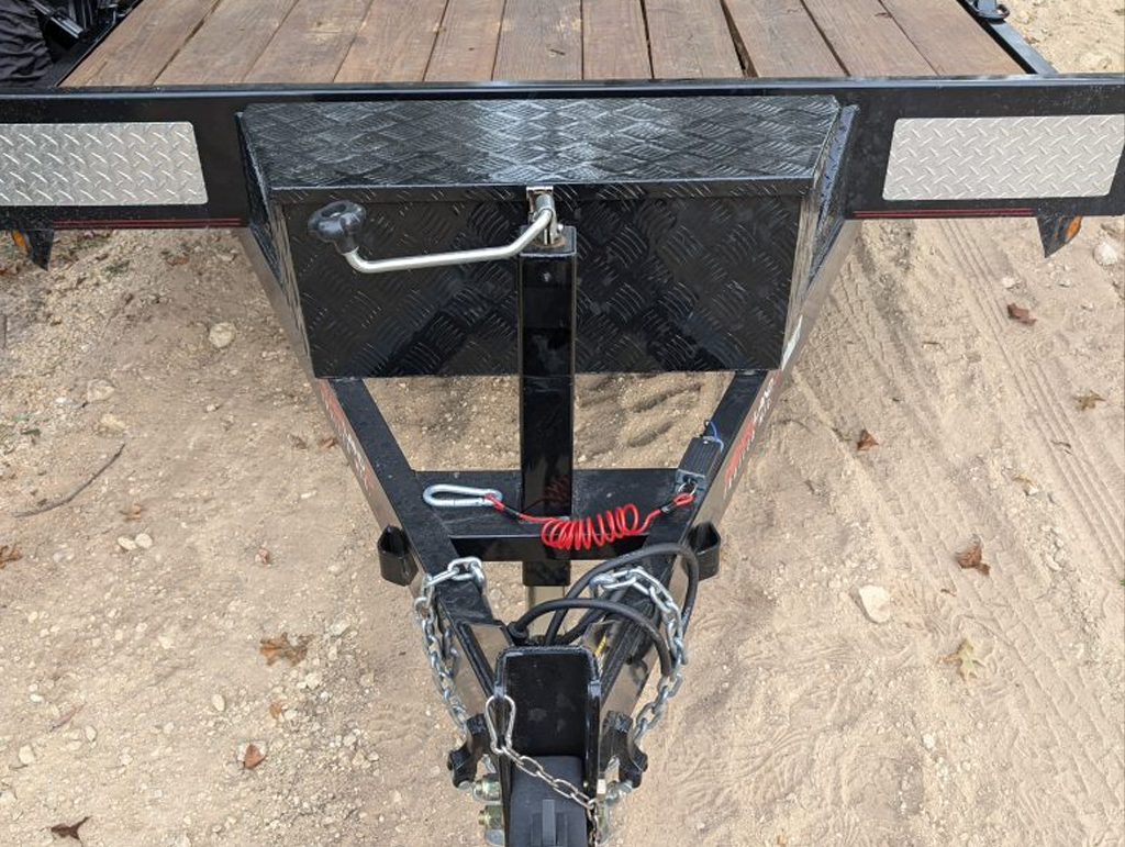 22' Flatbed Tilt Trailer