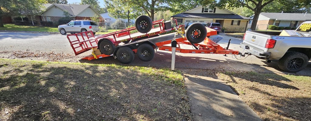 20' x 83" HYDROLIC TILT CAR/EQUIPMENT TRAILER