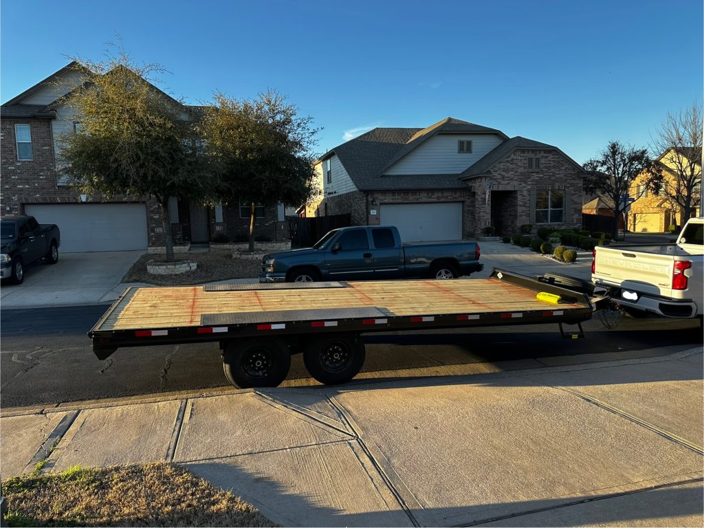 Topdeck Flatbed with Winch