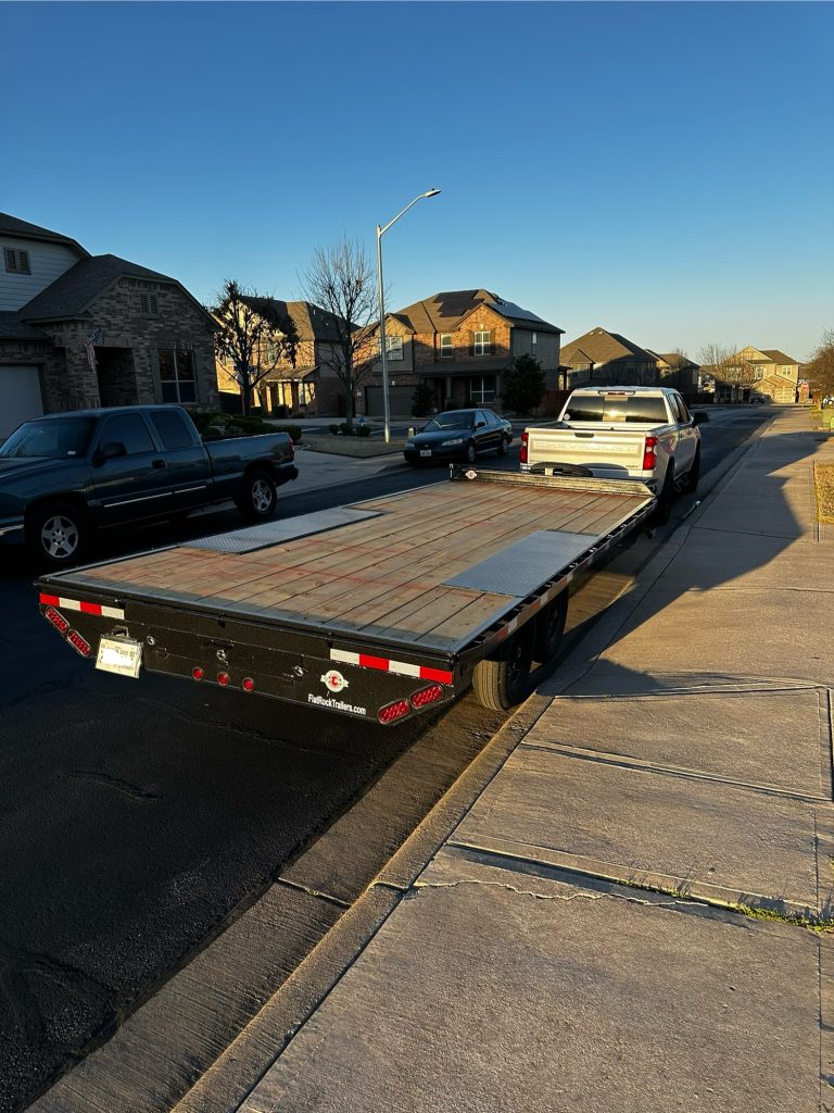 Topdeck Flatbed with Winch