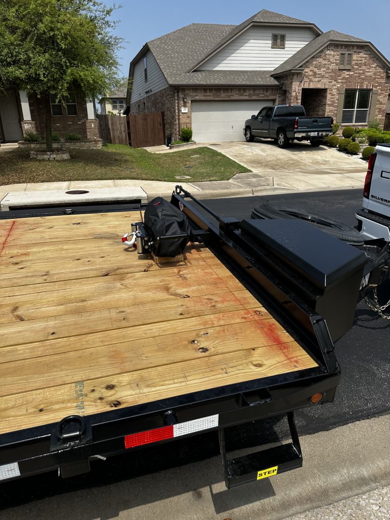 Topdeck Flatbed with Winch