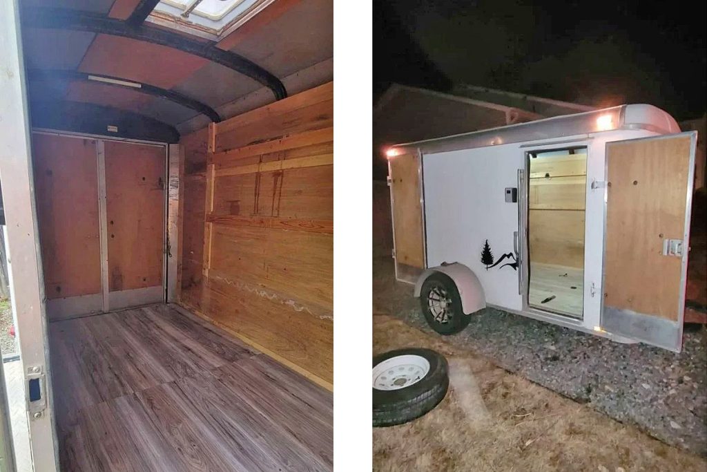 Enclosed 5 x 10'