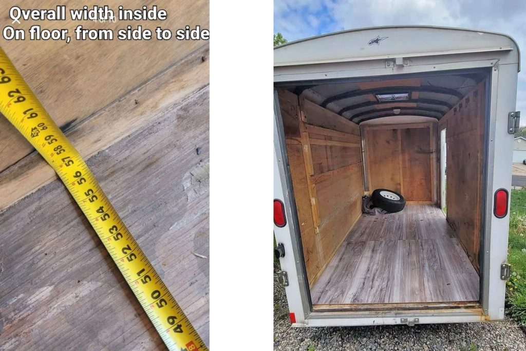 Enclosed 5 x 10'